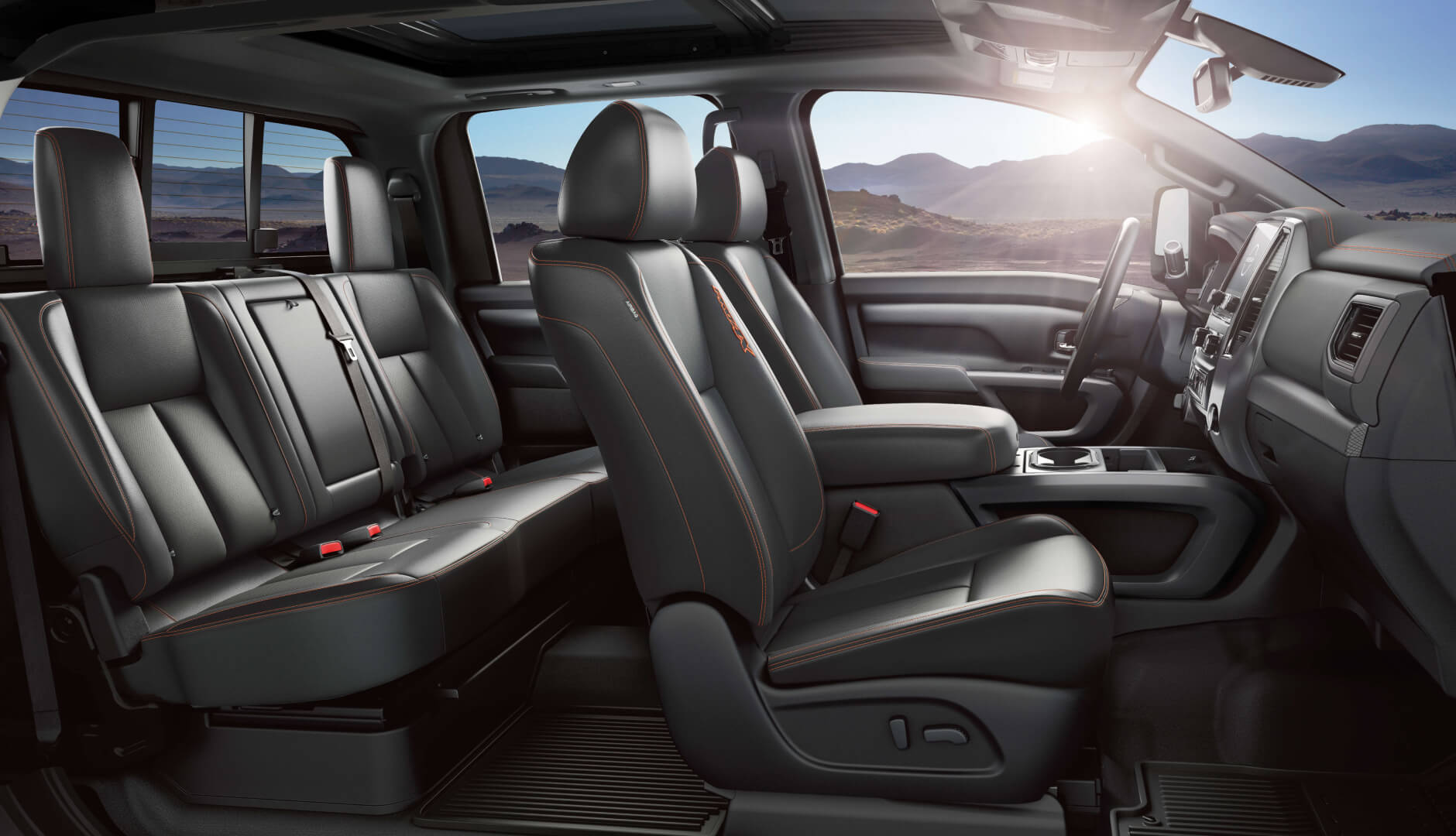 2024 Nissan TITAN Interior Technology Nissan Brochure